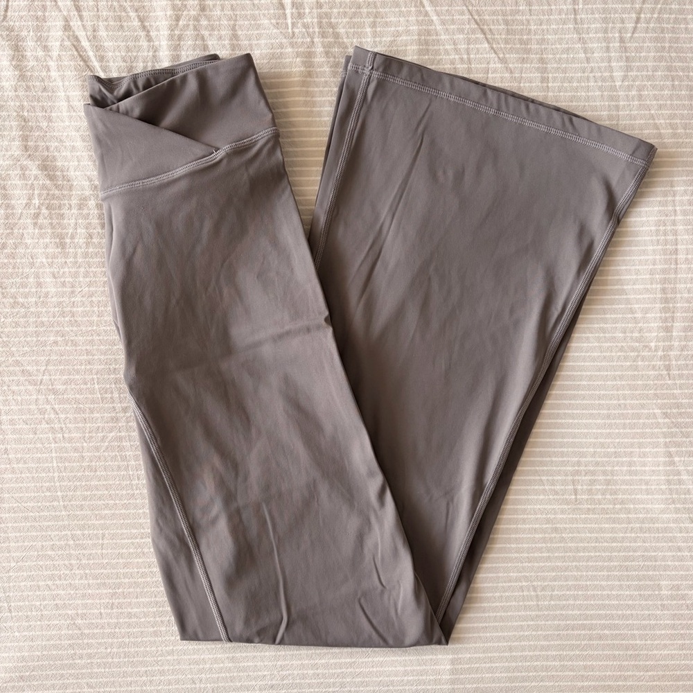 Oner Active Unified Wrap Flared Bottoms in Ash grey